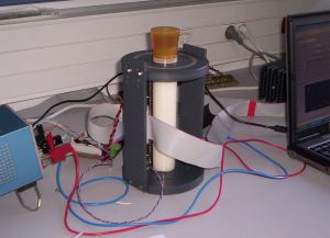 Figure 1 - Un prototype du SCAF, lors du développement de l'instrument.